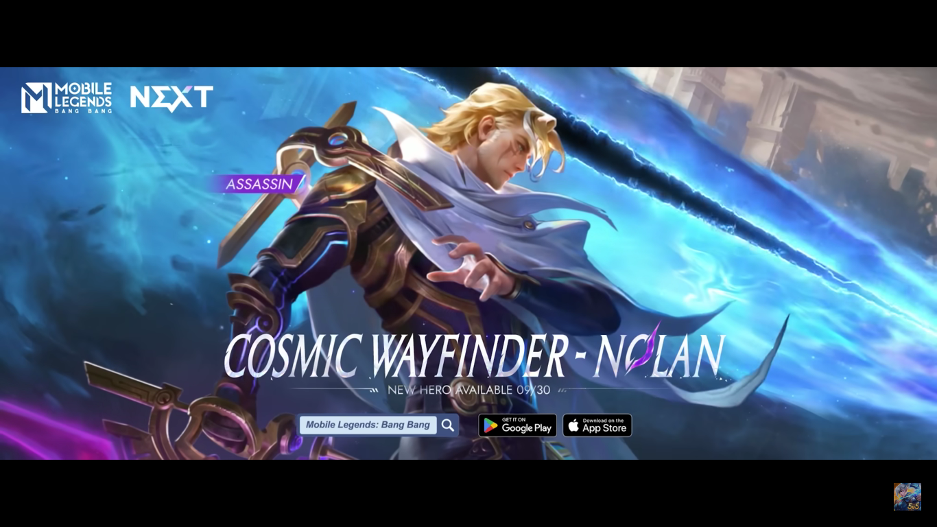 Nolan Mobile Legends , New Hero Nolan Cosmic Wayfinder - Mobile
