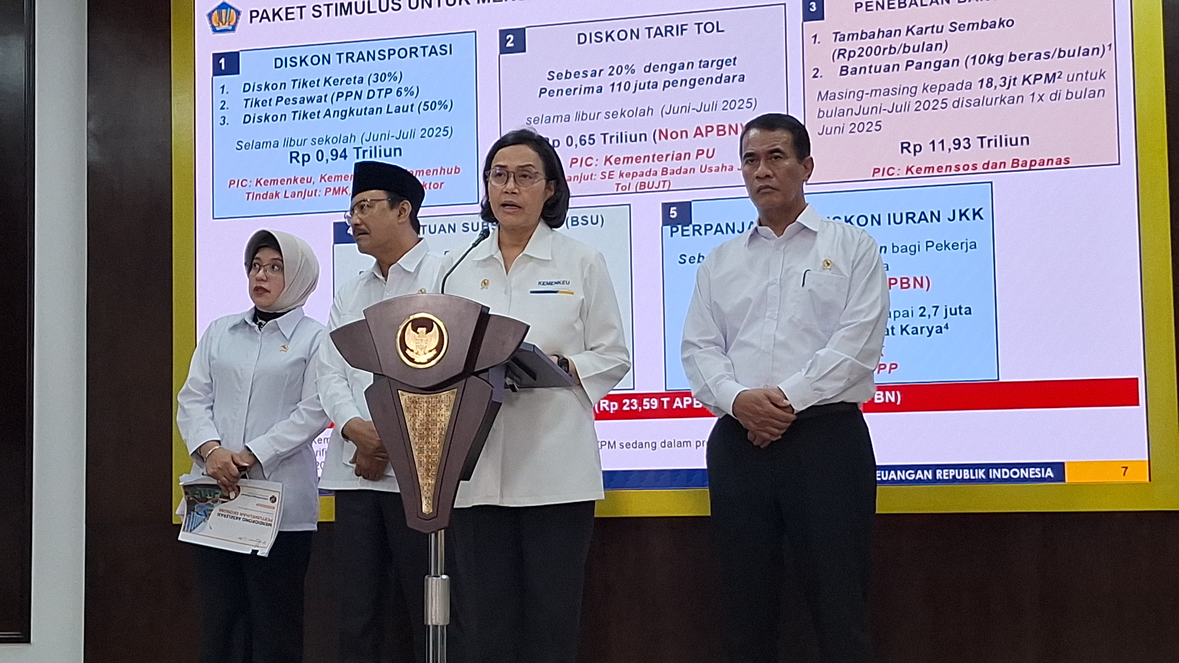Pemerintah Siapkan Paket Stimulus Rp24,44 Triliun Untuk Mendorong Daya Beli Dan Stabilitas Ekonomi