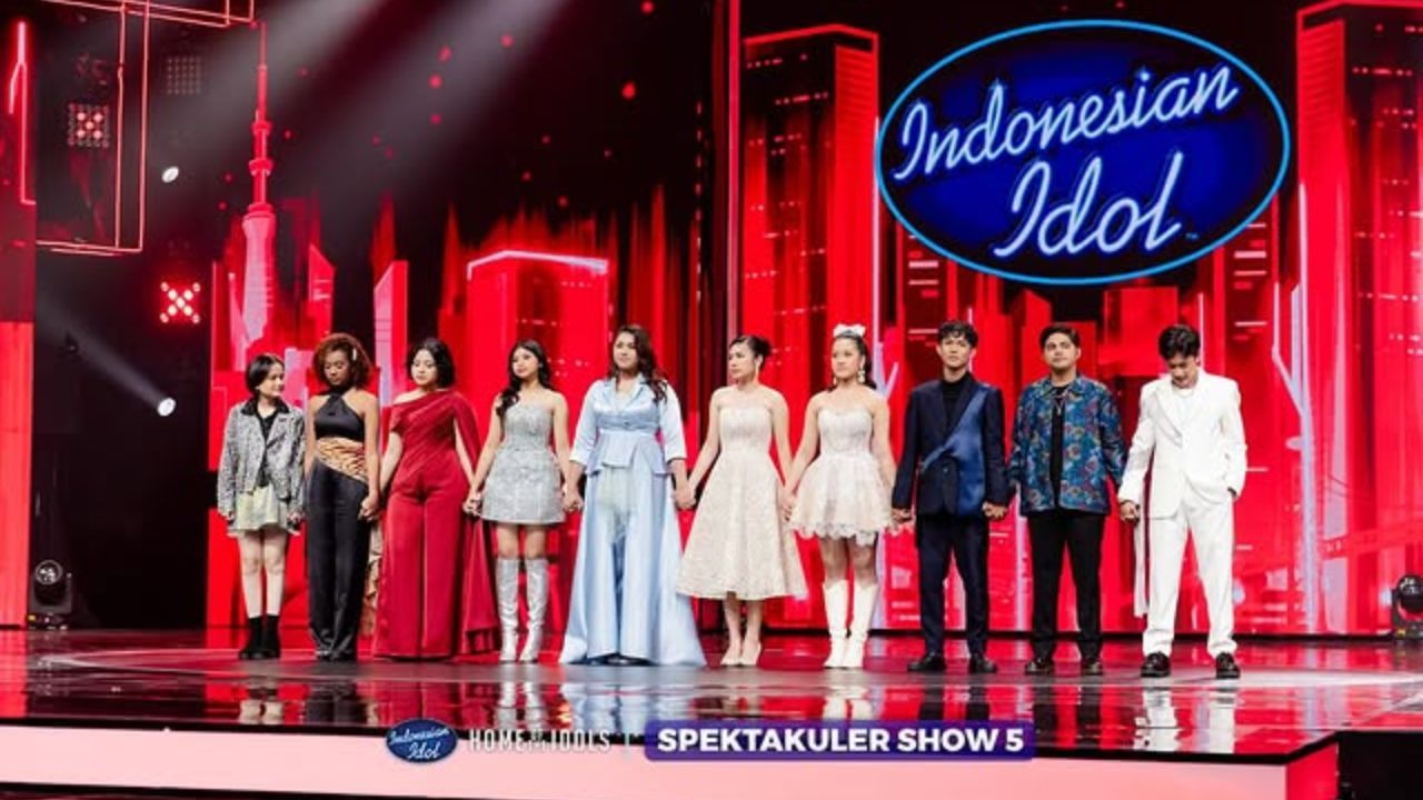 Hasil Indonesian Idol Season 13 Babak Spektakuler Show 5, Anjelia Dom Gagal Masuk Top 9 