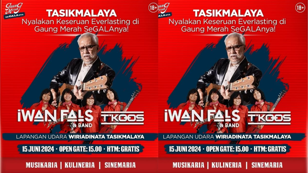 Iwan Fals Gelar Konser Gratis di Tasikmalaya 15 Juni 2024, Catat Waktu dan Lokasinya!