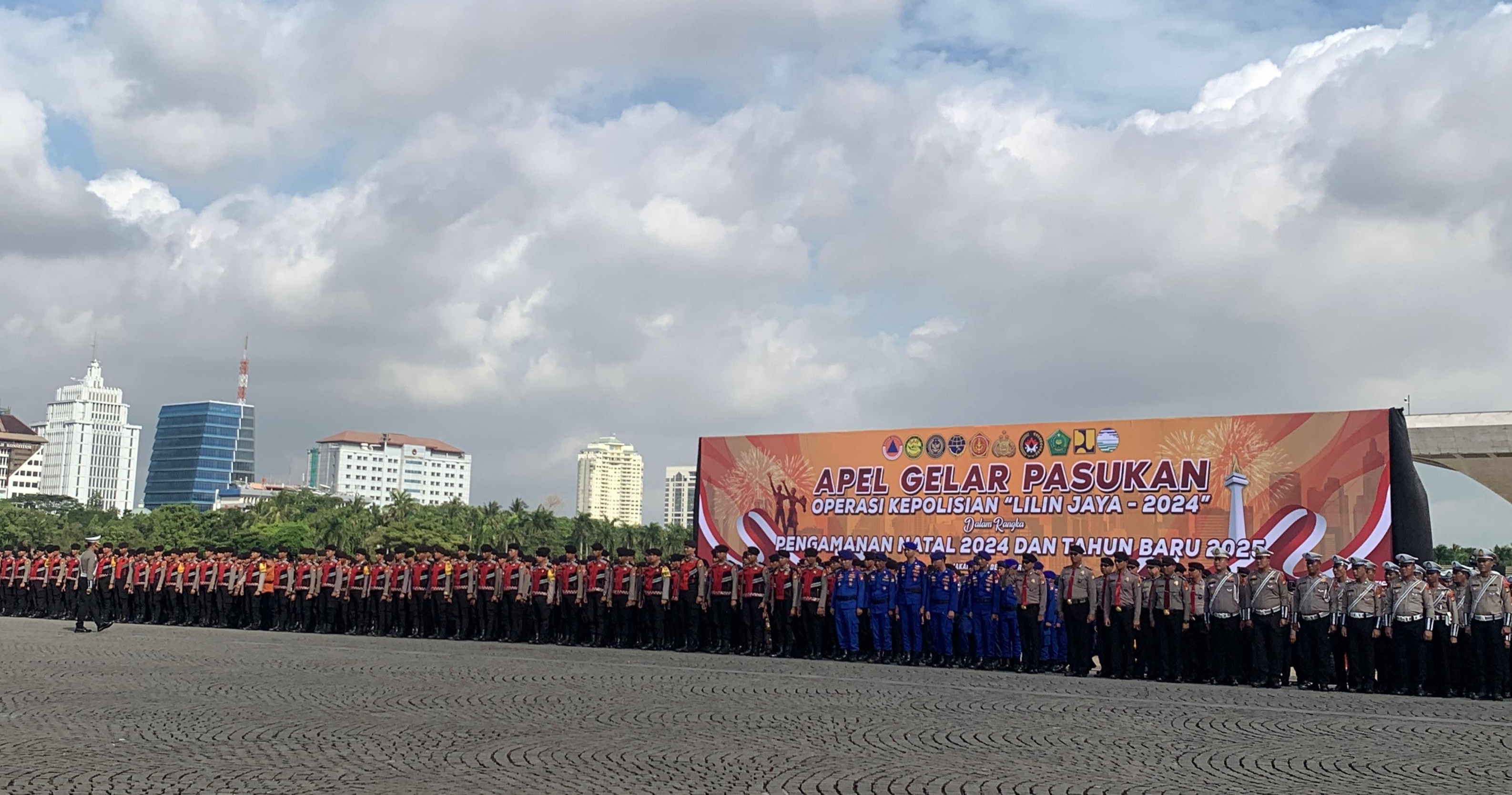 Apel Gelar Pasukan Jelang PAM Nataru, Ini Imbauan Kapolda Metro Jaya