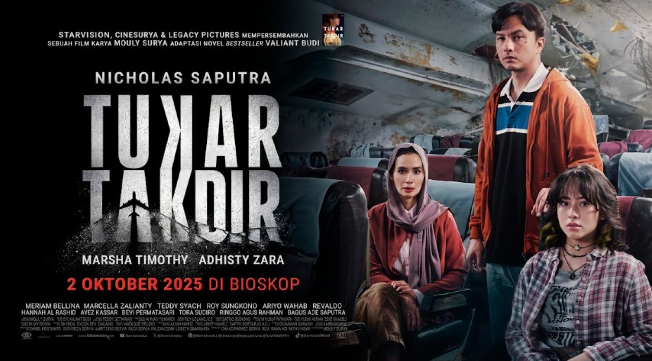 7 Fakta Menarik Film Tukar Takdir, Adaptasi Novel Vabyo hingga Emosi Para Pemain