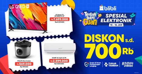 5 Pilihan Kulkas LG 2 Pintu untuk Keluarga, Mumpung Promo Tengah Bulan Bikin Hemat!