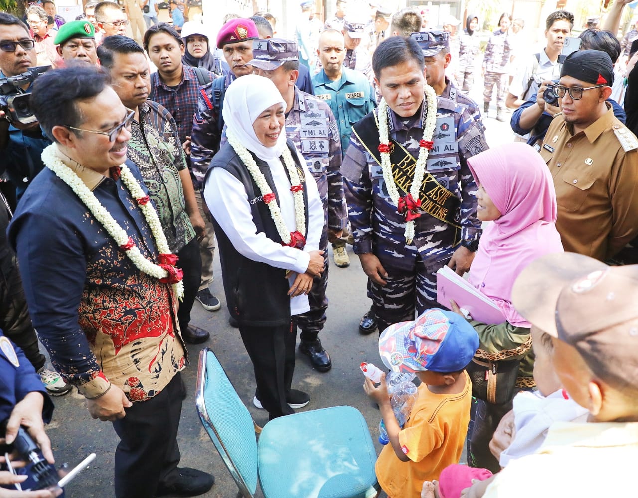 Kolaborasi TNI AL, BKKBN dan Pemprov Jatim untuk Tekan Stunting