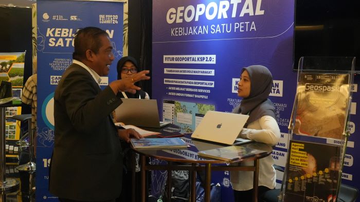 Adakan Pameran Geospatial Exhibition, BIG Gelar One Map Policy Summit 2024