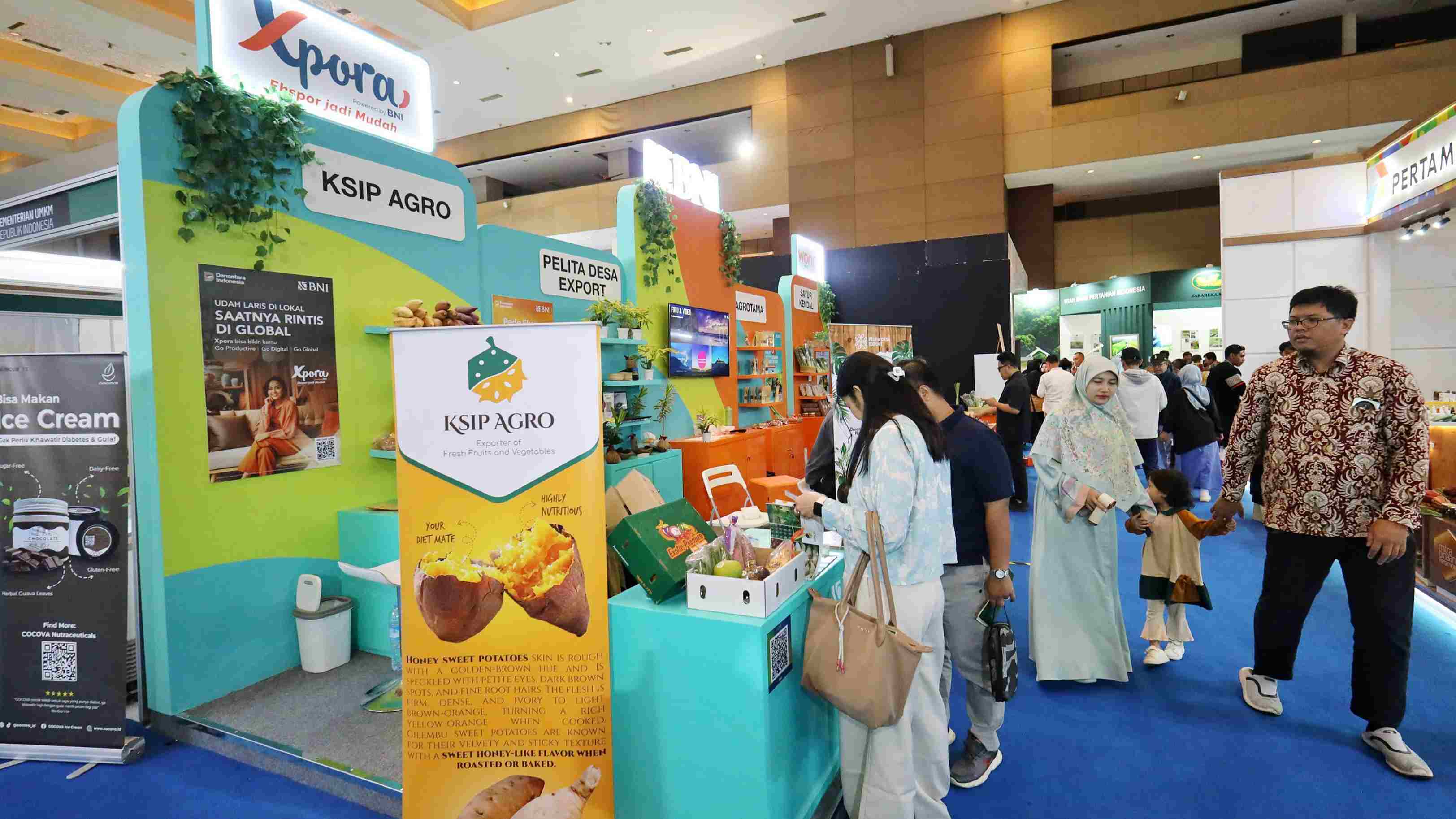 BNI Dukung Ketahanan Pangan Nasional Lewat Partisipasi di Agrinex Expo 2025