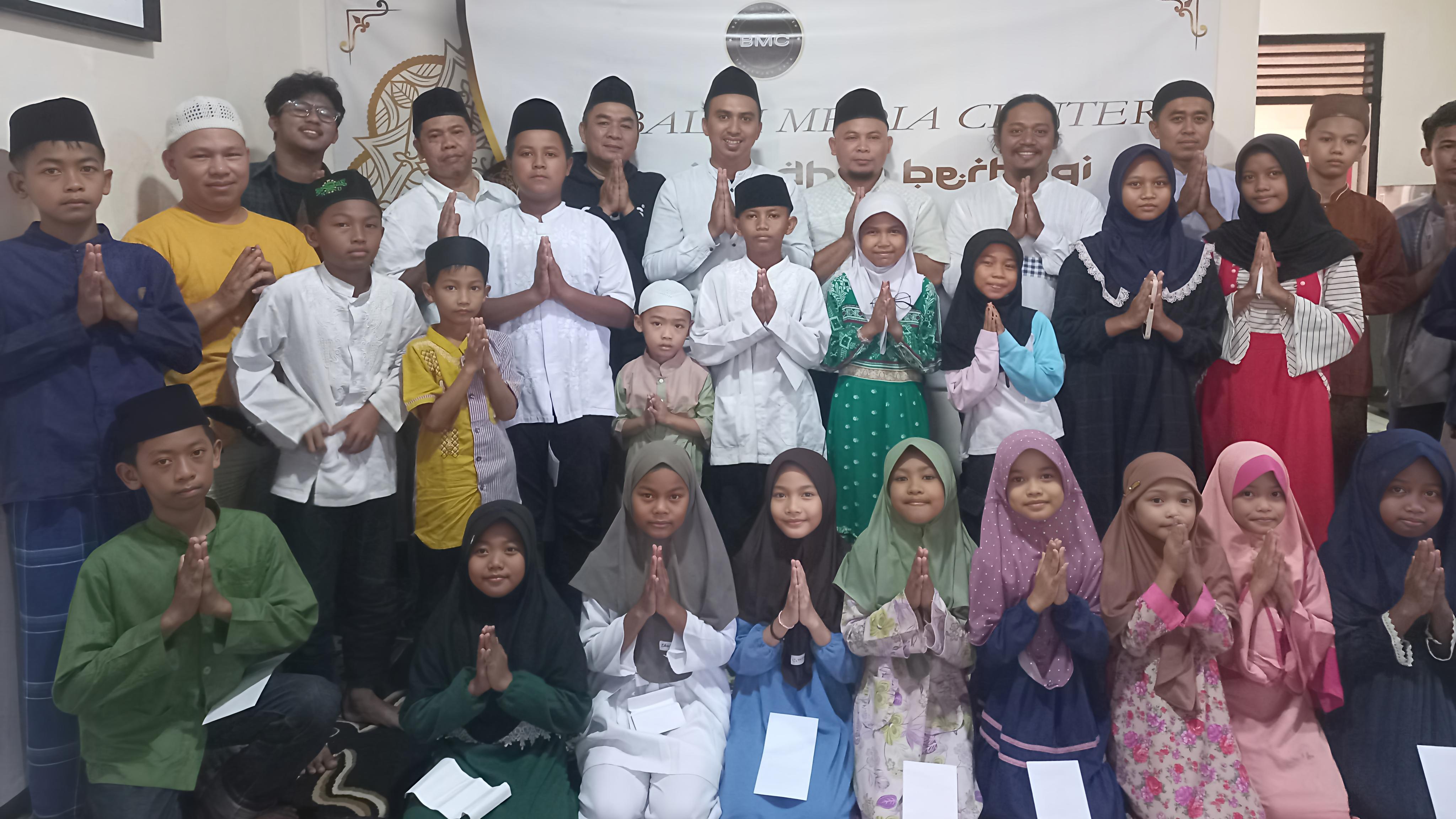 Ngabuburit Jurnalistik, Jurnalis BMC Tangerang Gelar Bukber dan Santuni Puluhan Anak Yatim