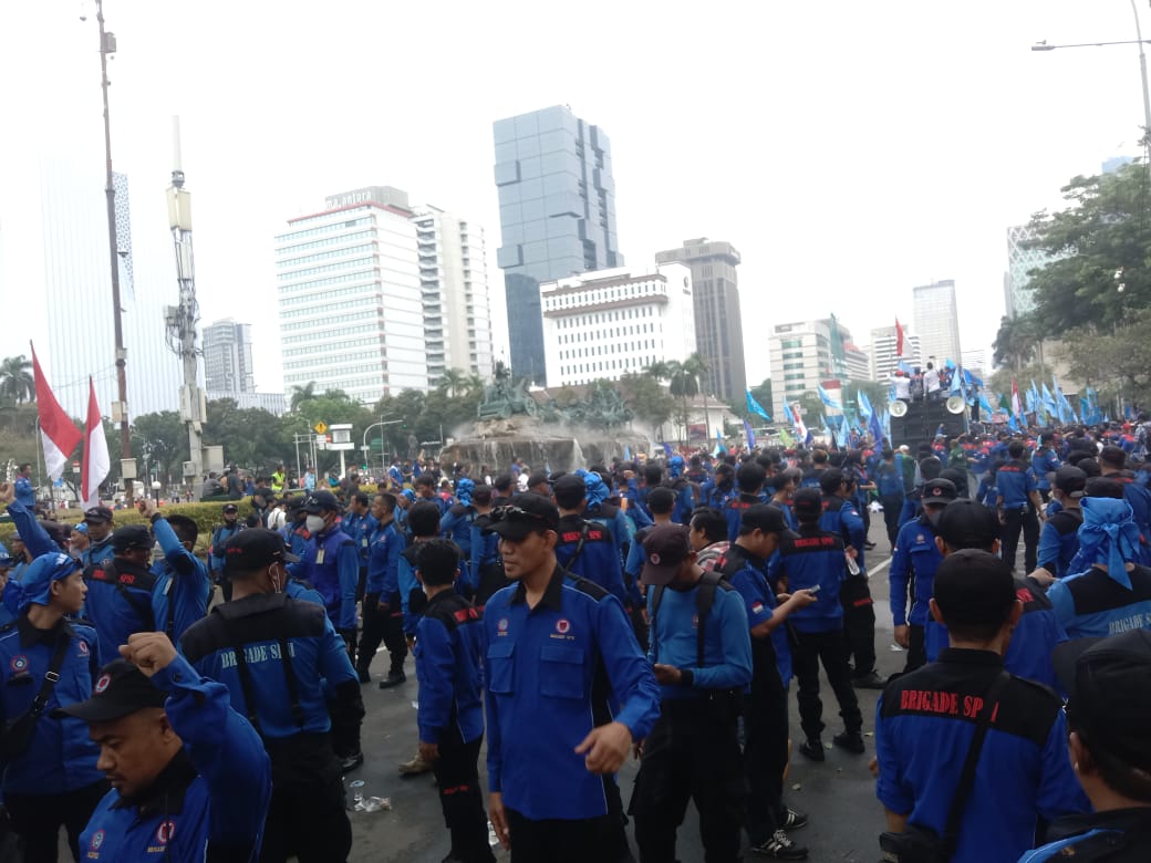 50.000 Elemen Masyarakat Demo di Depan Istana Negara Jakarta, Begini Isi Tuntutannya