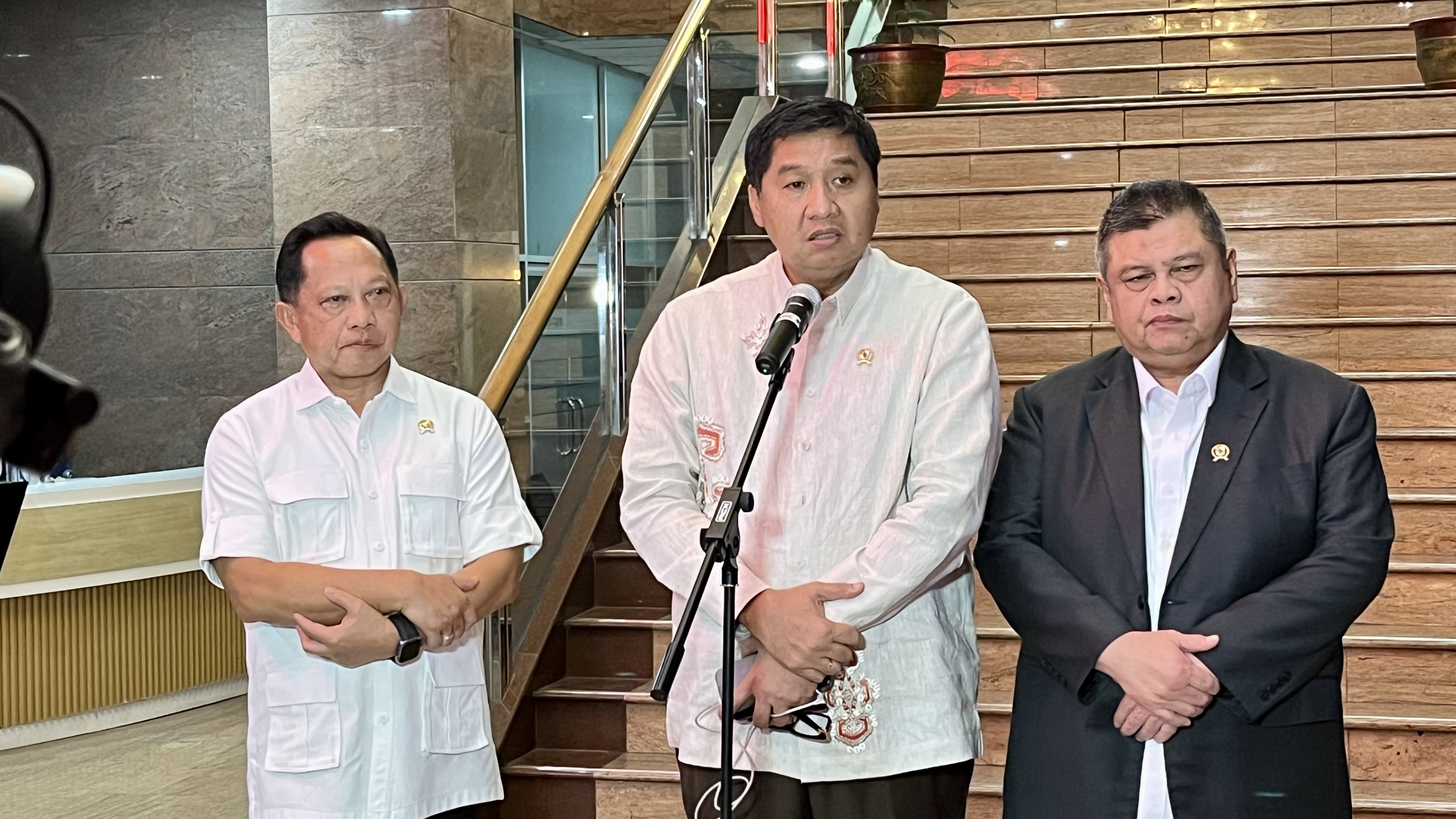 Menteri Ara hingga Mendagri Tito Sambangi Kantor BPKP, Bahas Apa?