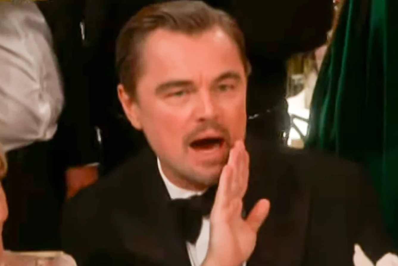 Aksi Kocak Leonardo DiCaprio Curi Perhatian di Golden Globes 2026