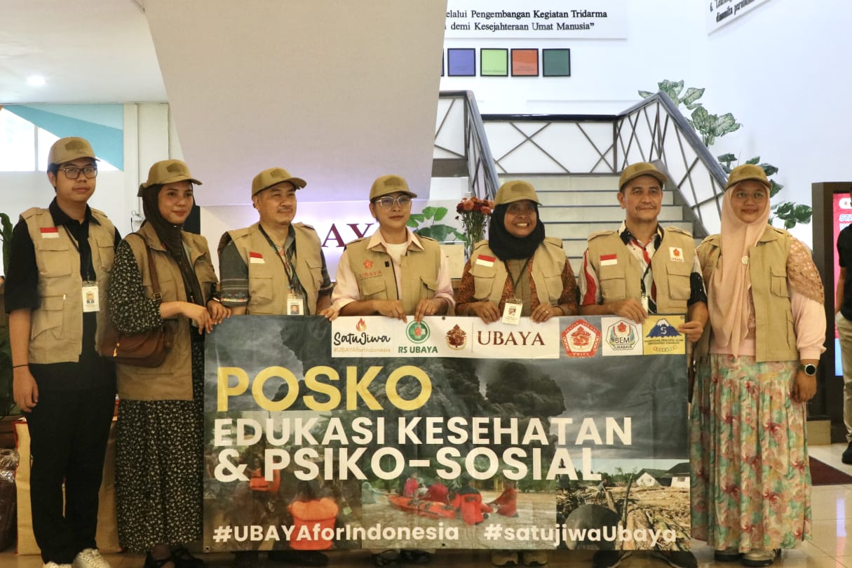 Ubaya Berangkatkan Tim Kemanusiaan ke Wilayah Terdampak Bencana di Sumatra