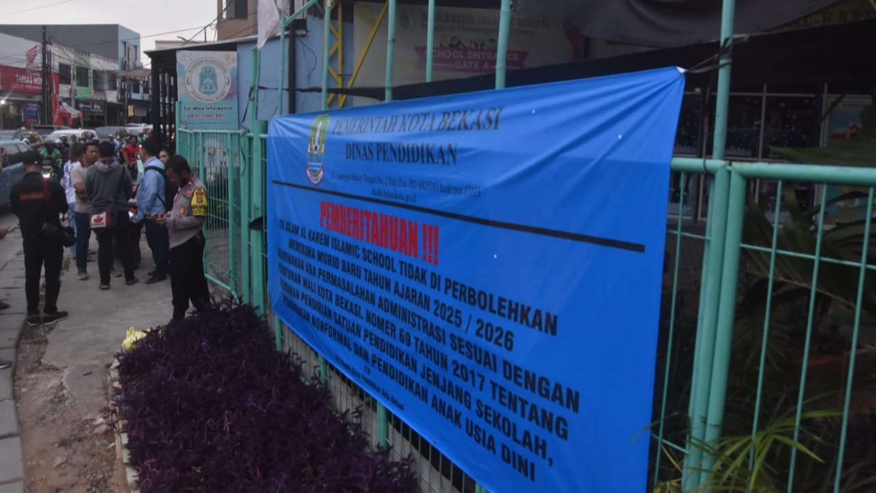 Pemkot Bekasi Segel Sekolah Swasta yang Klaim Berkurikulum Cambridge: Agar Tidak Buka Pendaftaran Baru