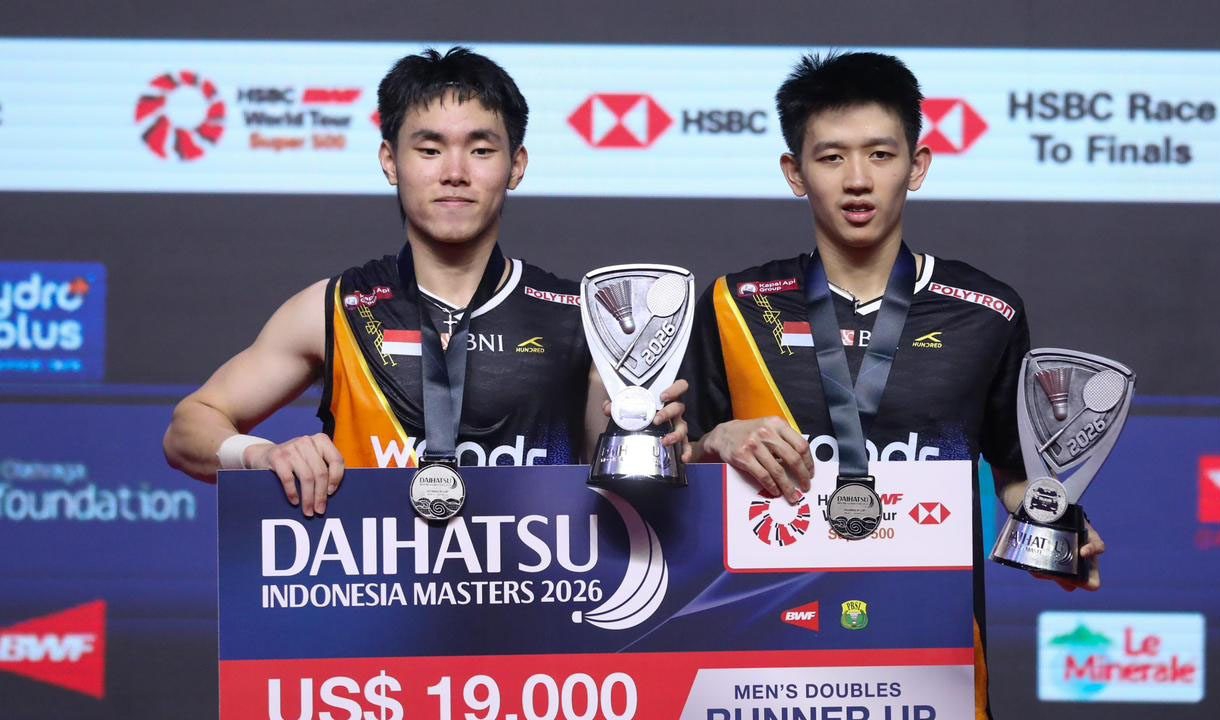 Debut Apik Raymond/Joaquin di Indonesia Masters 2026