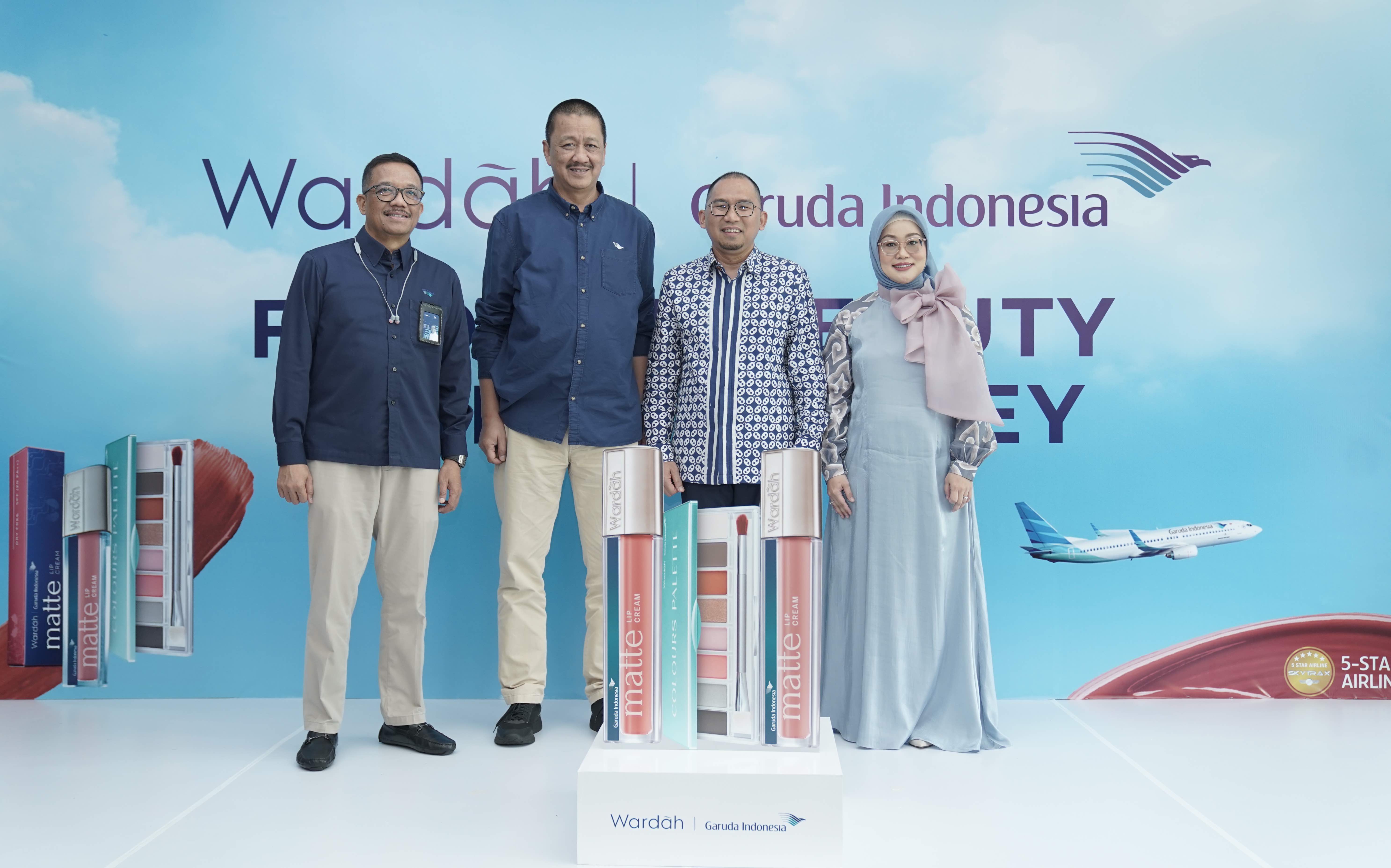 Wardah X Garuda Indonesia, Luncurkan Kolaborasi 'Find The Beauty in The Journey', Terinspirasi Keindahan Alam dan Langit