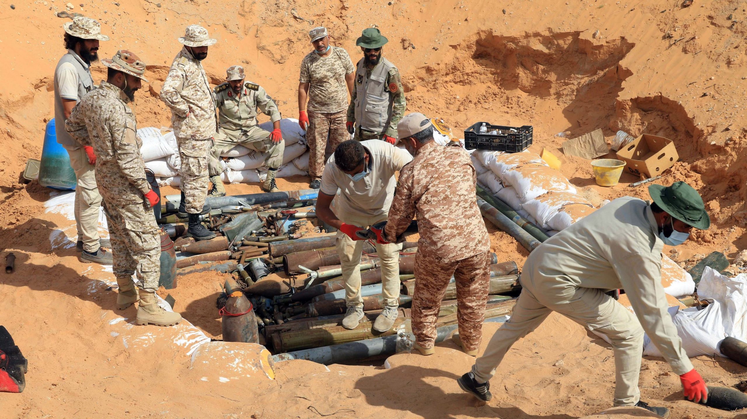 Gegerkan Libya, Kuburan Massal di Masa Kekuasaan Muammar Gaddafi Ditemukan