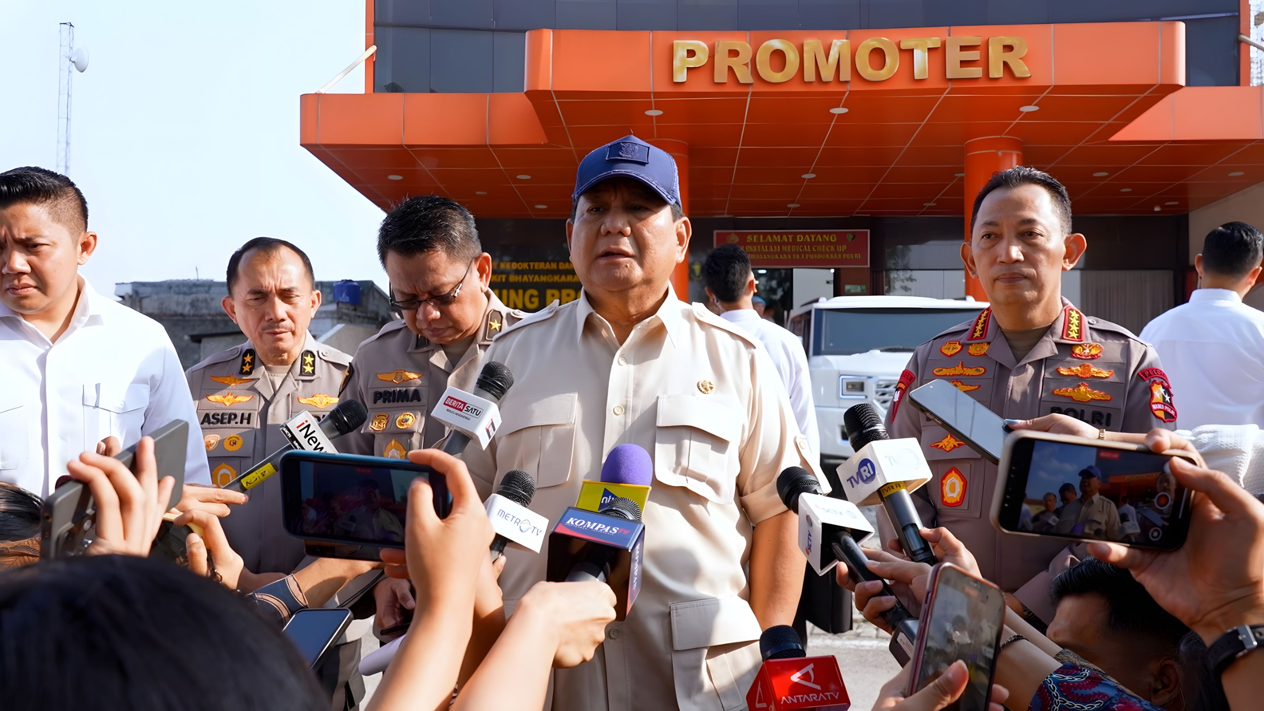 Prabowo: Saya Tak Akan Mundur Hadapi Mafia dan Koruptor