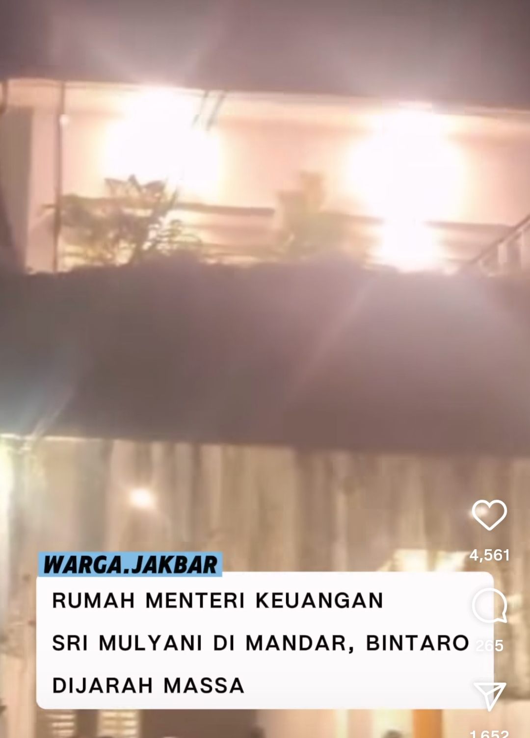 Daftar Rumah Pejabat yang Dijarah Massa dalam Gelombang Aksi 30–31 Agustus 2025