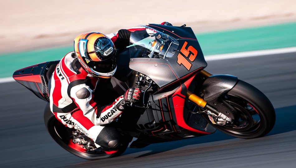 Ducati Gandeng Alex de Angelis Jadi Tes Rider Motor Listrik V21L MotoE