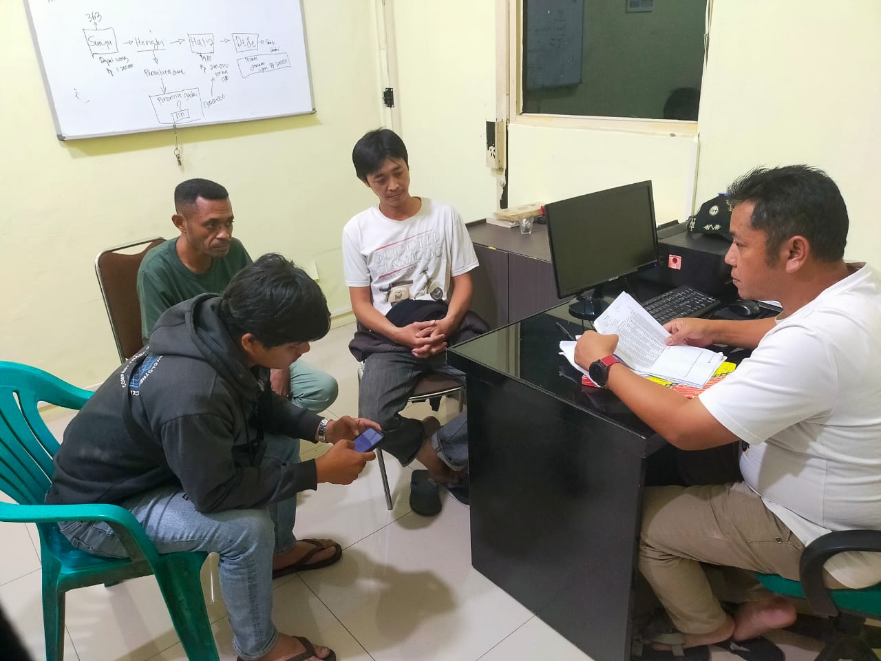 6 Debt Collector Diamankan, Diduga Hendak Tarik Paksa Kendaraan di Johar Baru