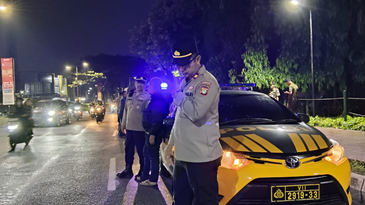 Polsek Pinang Patroli Skala Besar Cegah Kriminalitas dan Balap Liar