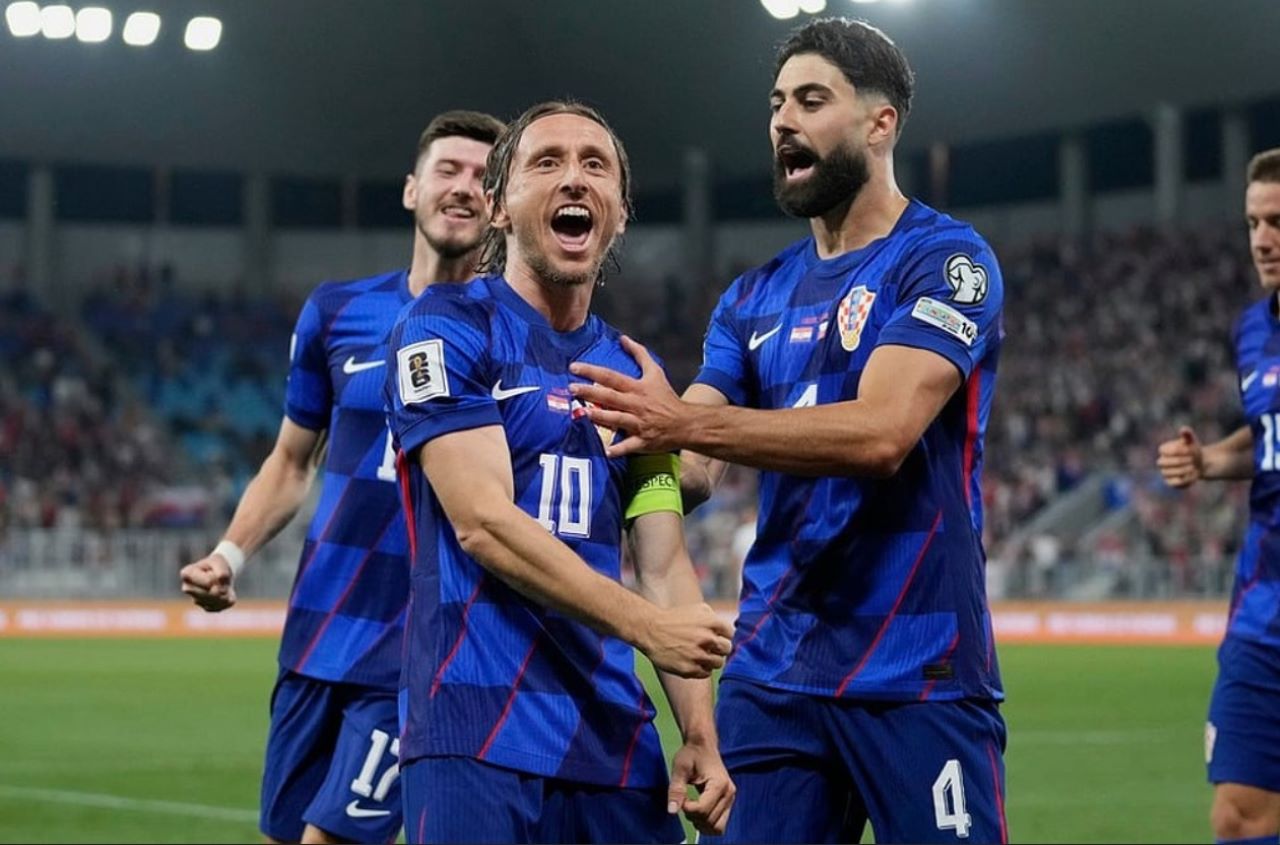 Kroasia vs Ceko 5-1, Luka Modric Pimpin Pesta Gol Vatreni