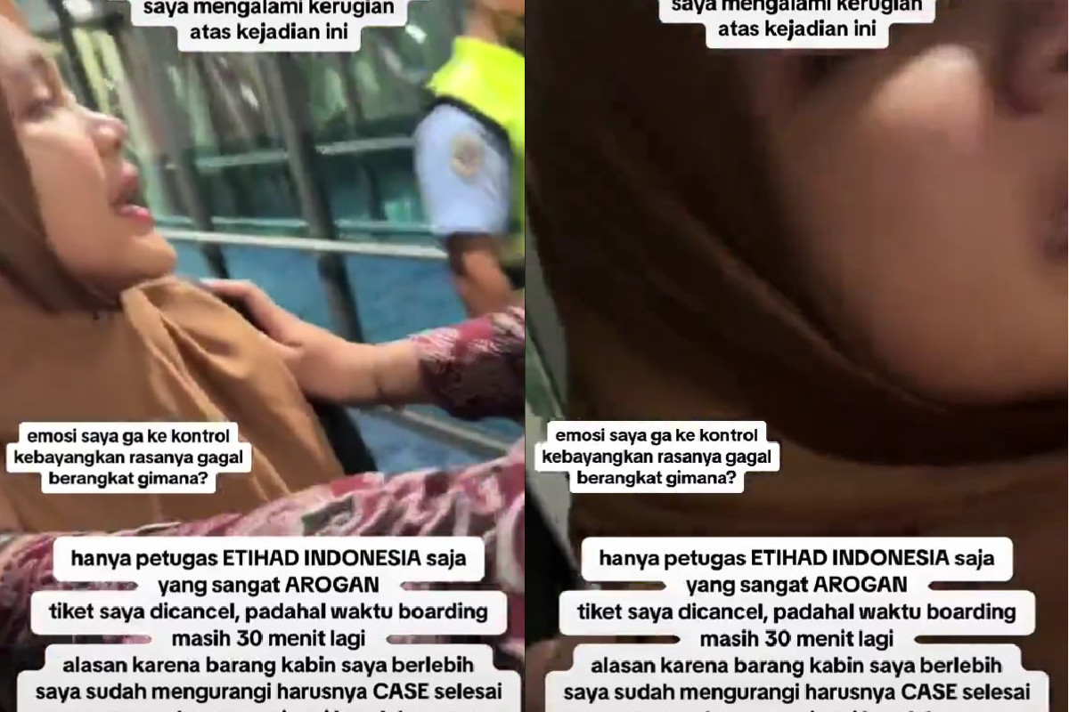 Viral Penumpang Etihad Indonesia Gagal Terbang Gegara Kelebihan Bagasi Kabin