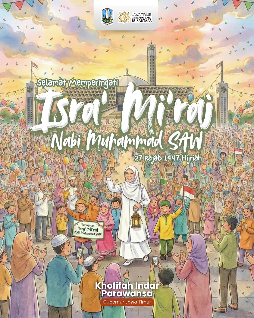 Maknai Isra’ Mikraj, Khofifah Tekankan Disiplin dan Kebersamaan