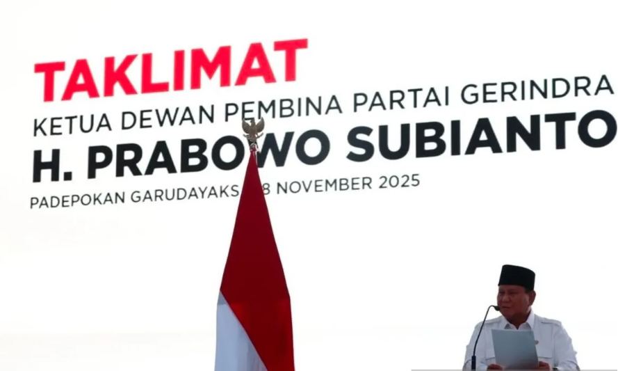 Taklimat Prabowo pada Kader Gerindra di Hambalang: Gunakan Kekuasaan untuk Menyejahterakan Rakyat