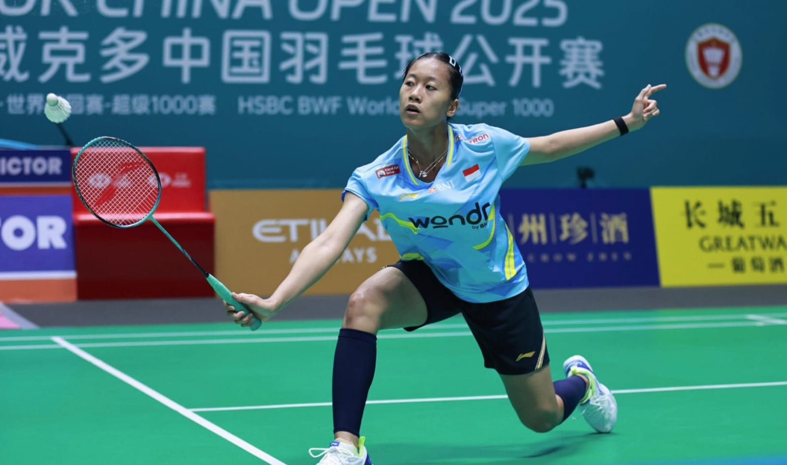 Tumbang Lawan Sim Yu Jin, Putri KW Gagal Melaju ke 16 Besar China Open 2025