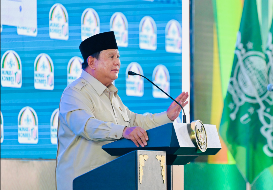 Di Forum NU, Prabowo Singgung Kekayaan Negara yang 'Raib' ke Luar Negeri