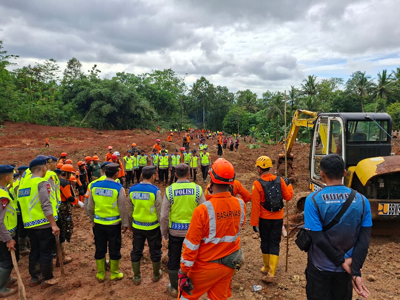 Operasi SAR Longsor Cibeunying Masuki Hari Keenam, Tujuh Korban Masih Dalam Pencarian 