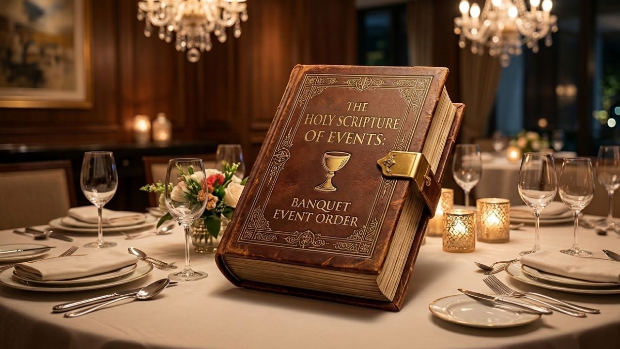Kitab Suci di Meja Makan: Mengapa Presisi adalah Harga Mati dalam Event High-End