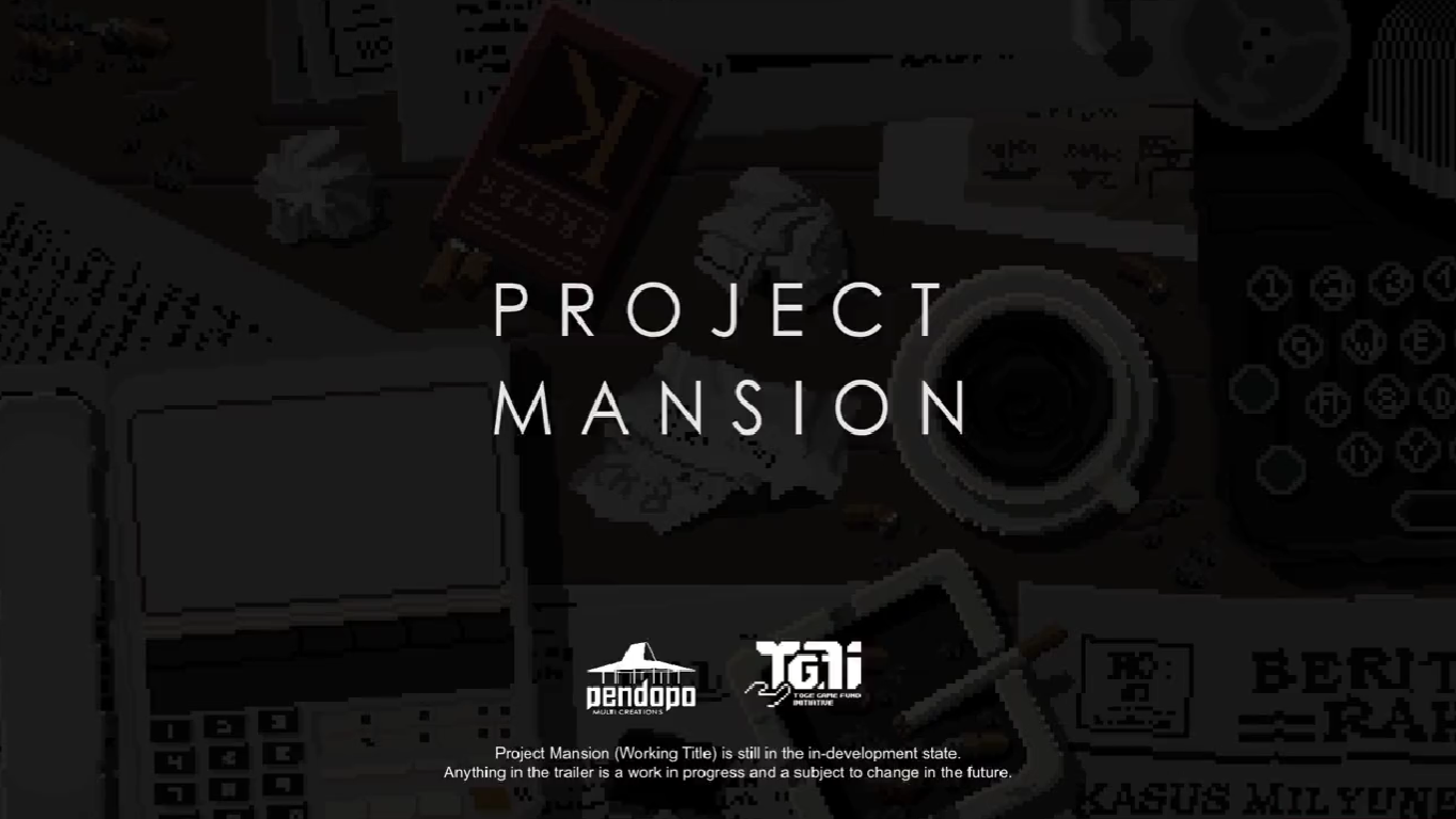 Setelah Game Rendezvous Sukses, Pendopo Creations Rilis Trailer Game Terbaru mereka Project Mansion!
