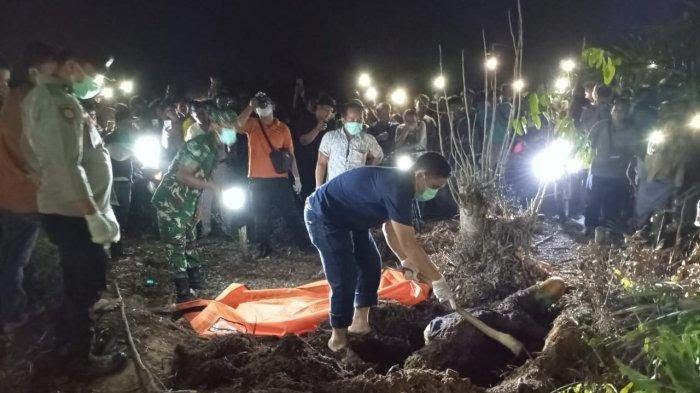 Heboh Mayat Wanita Setengah Terkubur di Kebun Sawit Labuhanbatu