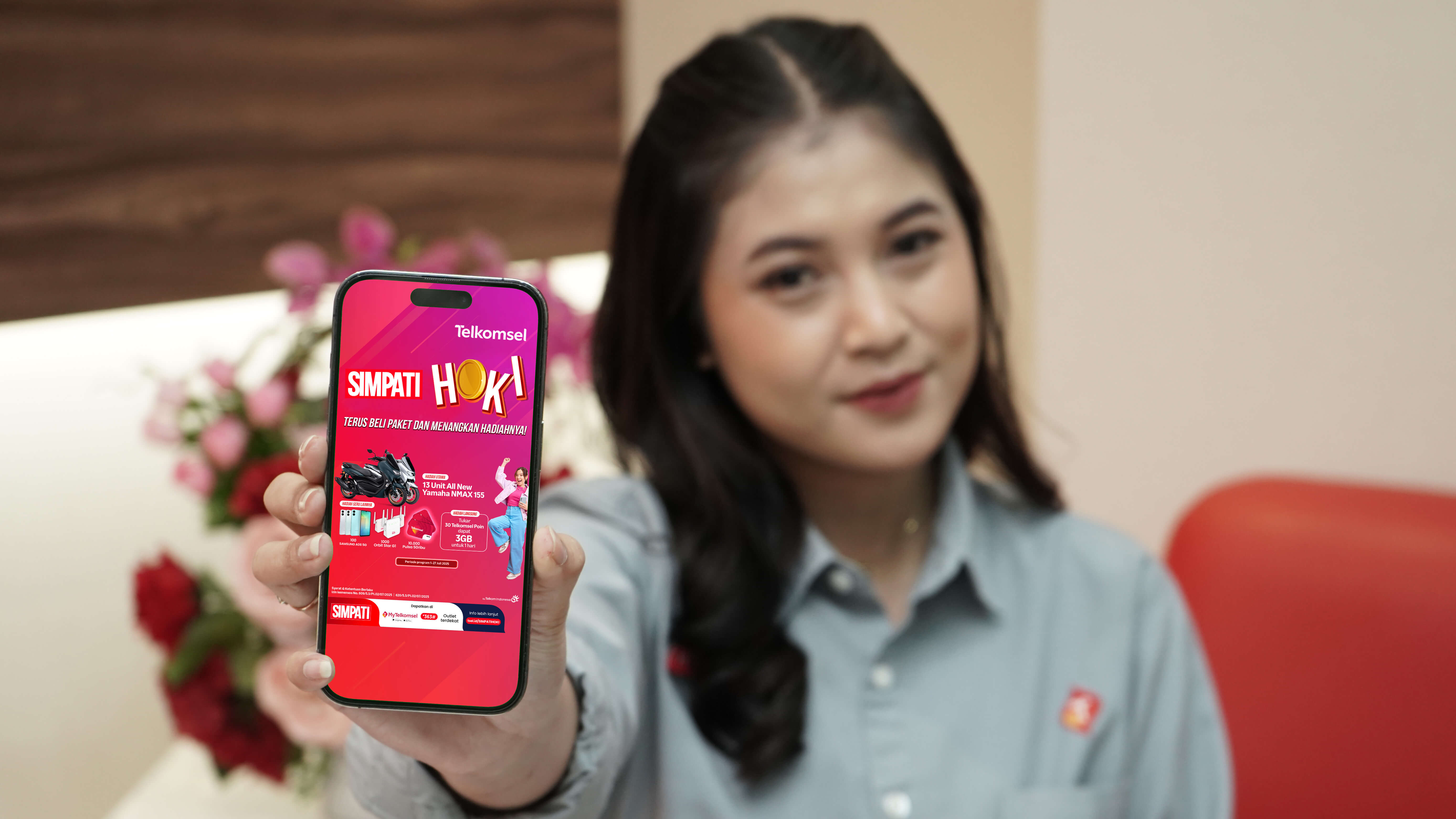 Telkomsel Bagi-Bagi Hadiah Besar Lewat SIMPATI HOKI: Ada Liburan, Motor, hingga Mobil Listrik!