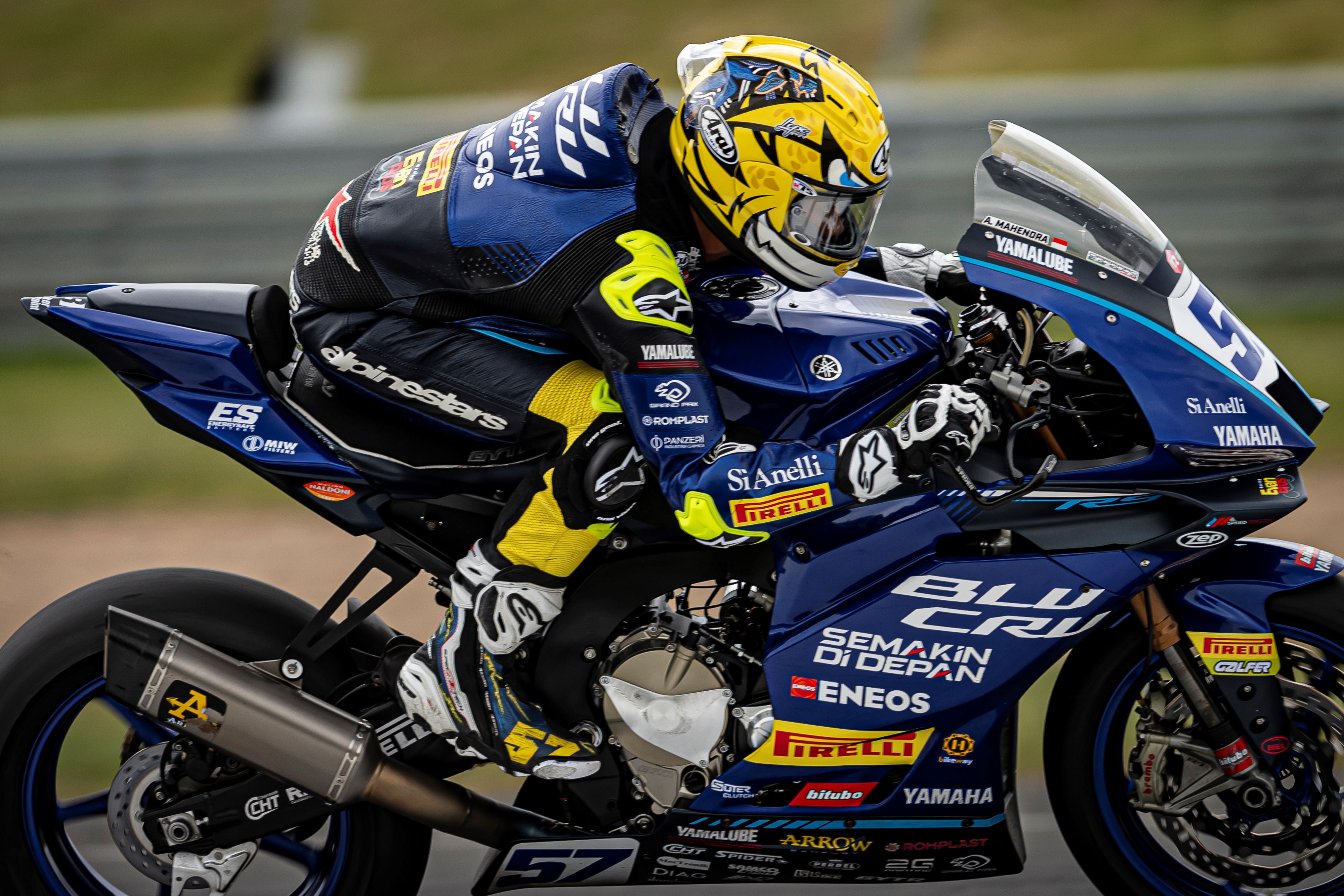 Latihan Berujung Cedera, Aldi Satya Lewatkan Dua Seri Penting World Supersport