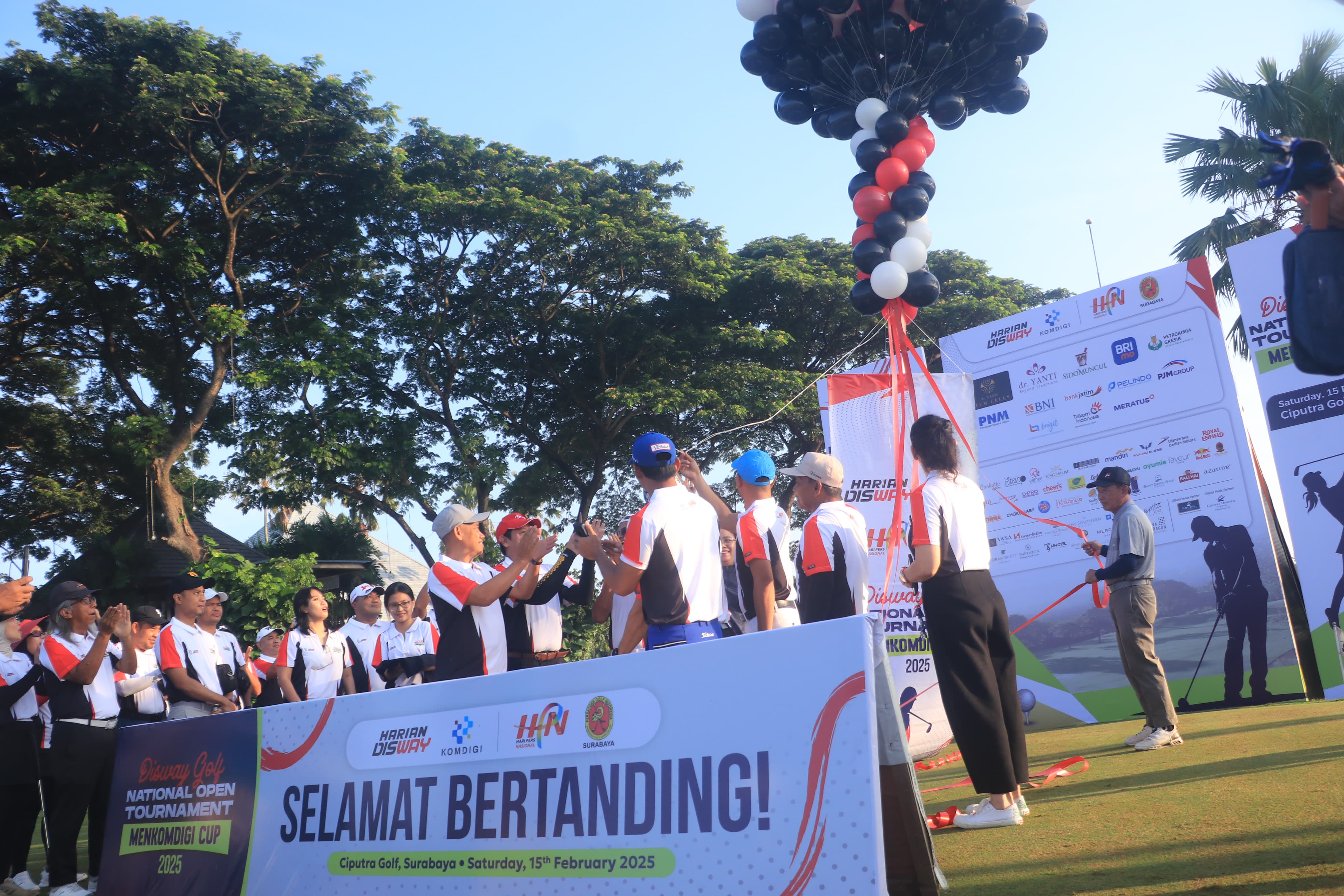 Disway Golf Menkomdigi Cup 2025 Digelar, Dahlan Iskan: Kita Rayakan Hari Pers dengan Rukun dan Happy!