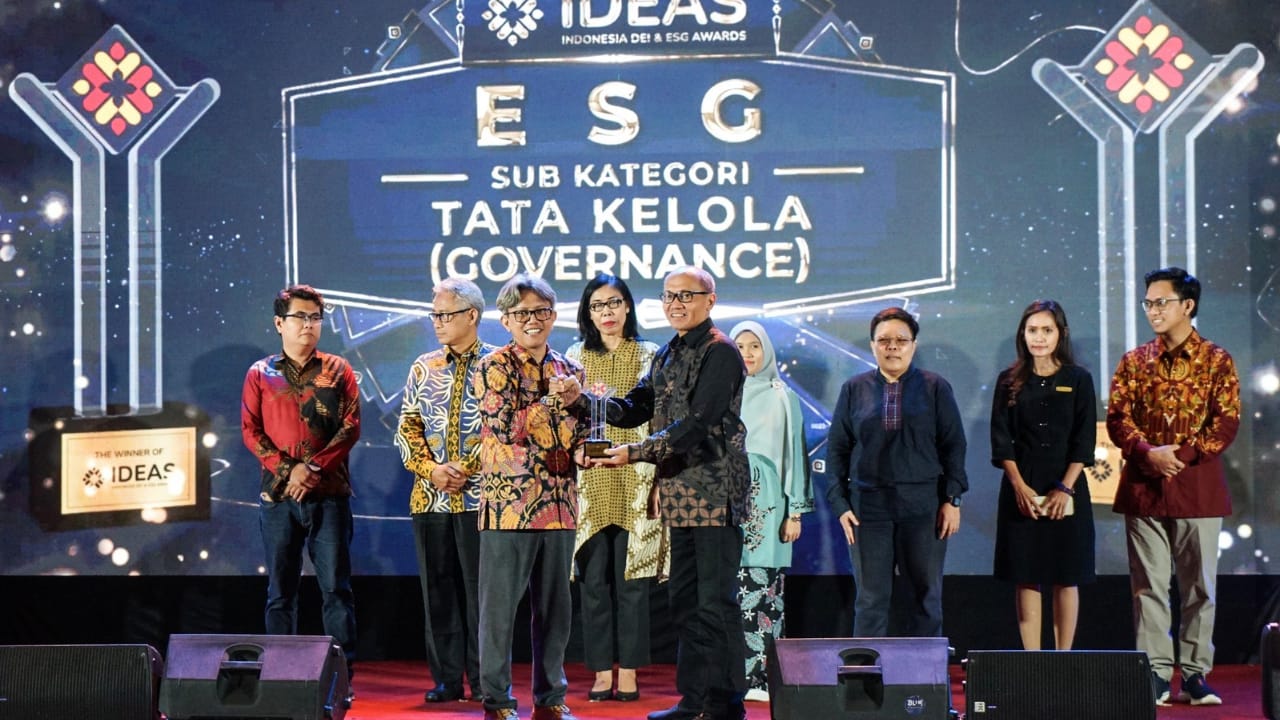 TPS Raih Penghargaan Indonesia DEI & ESG Awards 2025 untuk Program Anti-Korupsi
