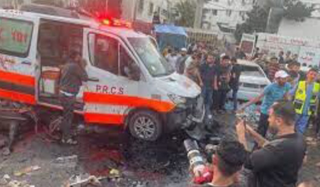 Iring-iringan Ambulans Dihantam Rudal Israel Dekat RS Al-Shifa, Sekretaris Jenderal PBB dan WHO Kutuk Keras Israel