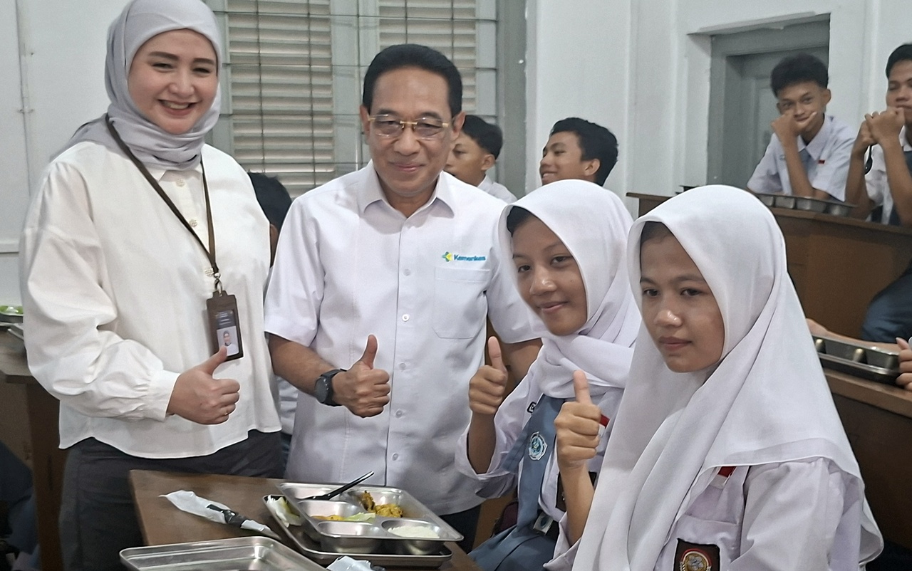 Kemenkes Pastikan Mutu Program MBG, 4.535 SPPG Resmi Kantongi Sertifikat Laik Higiene