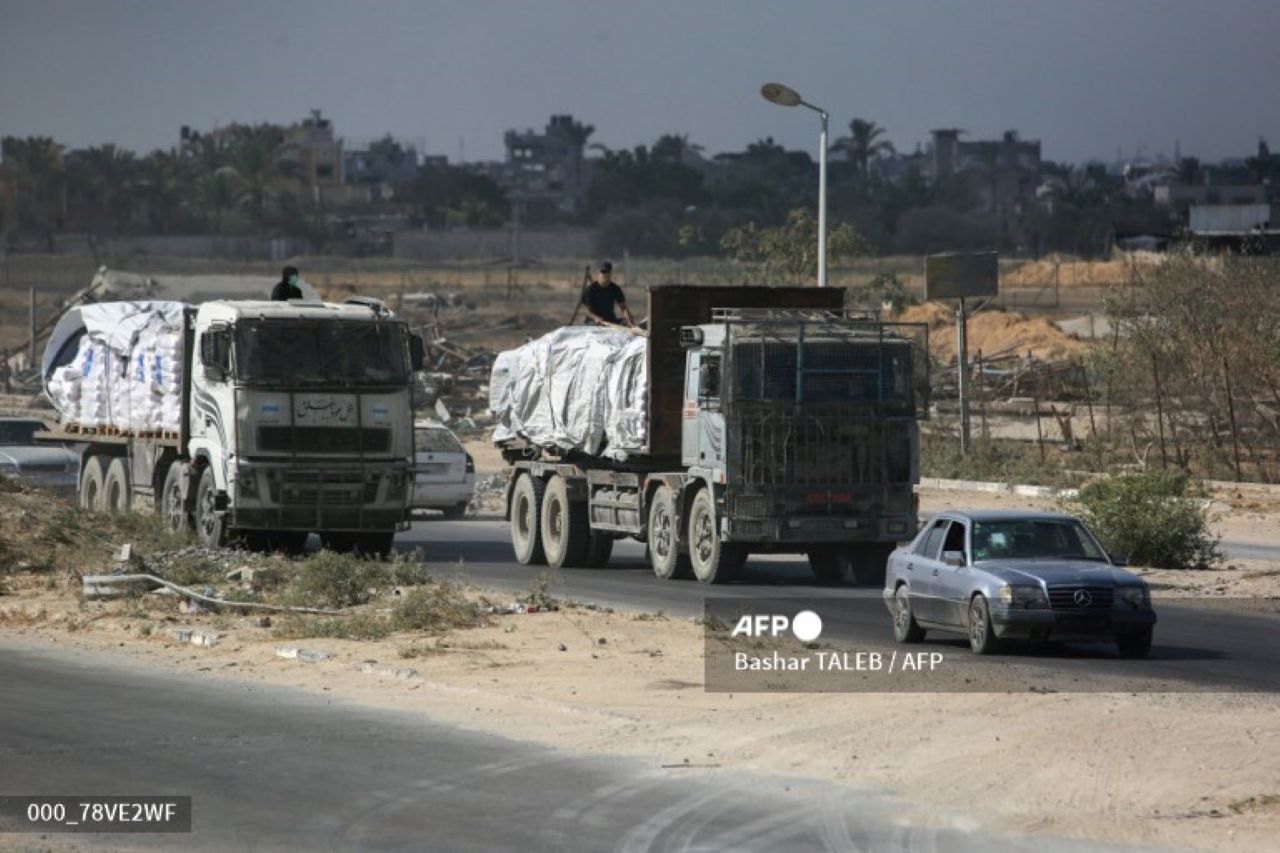 600 Truk Bantuan Masuk Gaza, Israel Siap Buka Perlintasan Rafah