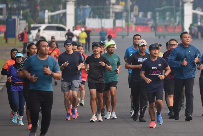 Vibes Sehat, Perwira Pertamina Healing dengan Berolahraga Lari