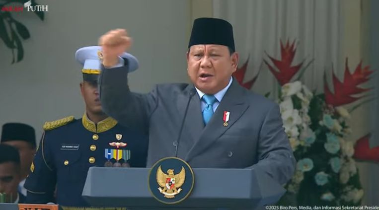 Prabowo dalam Pidato Hari Pancasila: Pihak Asing Biayai LSM untuk Adu Domba Bangsa Indonesia