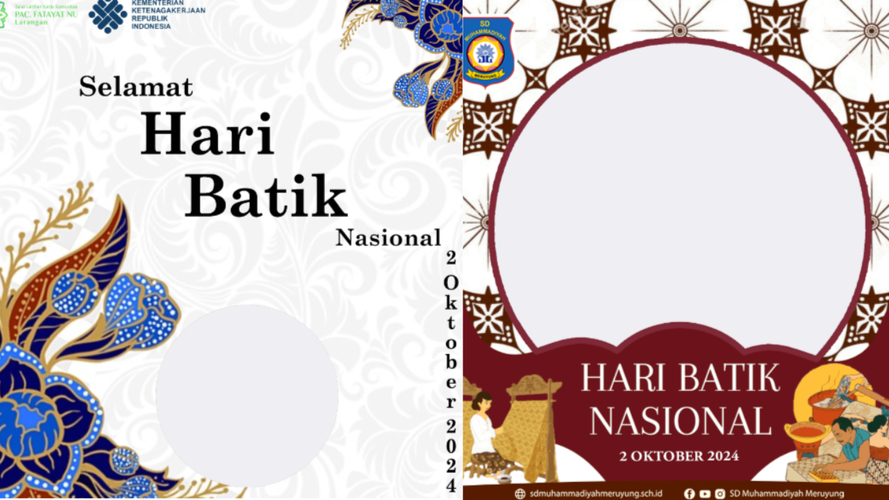 35 Link Twibbon Hari Batik Nasional 2024 dan Ucapan Terbaru, Yuk Pasang Buat Update di Medsos!