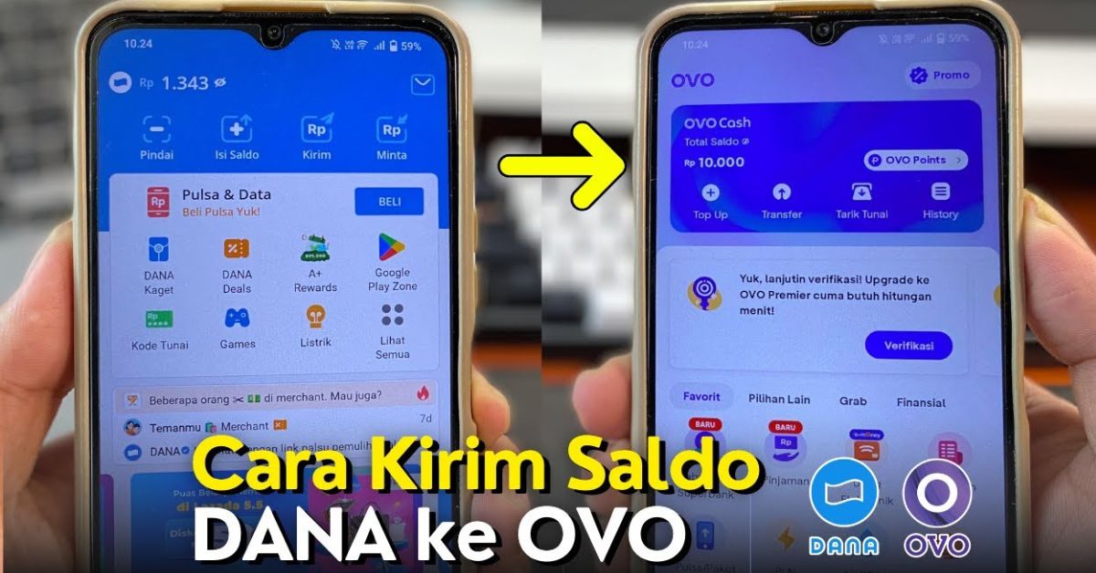 Ini Cara Transfer Saldo DANA ke OVO Terbaru 2025 dan Sebaliknya, Tanpa Lewat Rekening Bank!