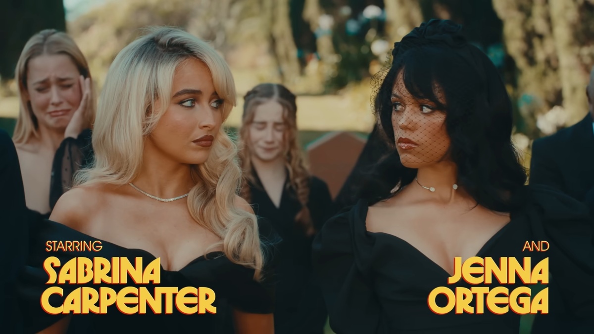 MV Taste Sabrina Carpenter Penuh Kejutan, Hadirkan Jenna Ortega