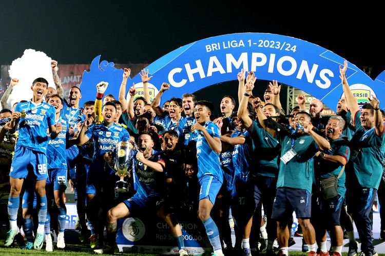 Akhiri Liga 1 2024/2025, Persib Bandung Back to Back Juara