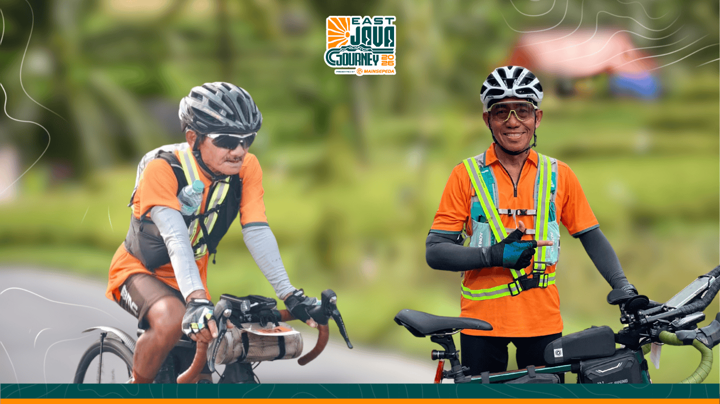 Cerita Joko dan Ardiansyah, Cyclist Kepala Enam yang Berani Gowes 1.500 Km di EJJ 2026