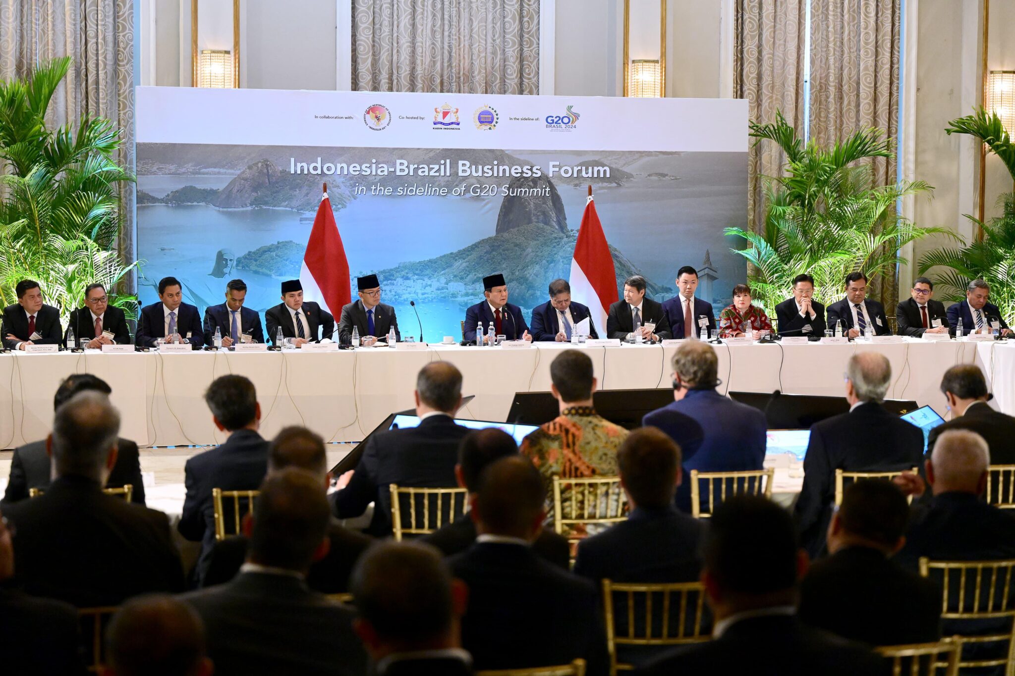 Presiden Prabowo Hadiri Indonesia-Brazil Business Forum, Nyatkan Ingin Gabung BRICS