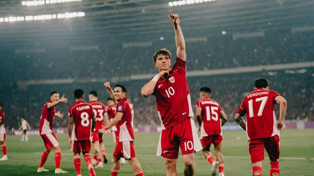 Update Ranking FIFA Timnas Indonesia Usai Tekuk China di GBK